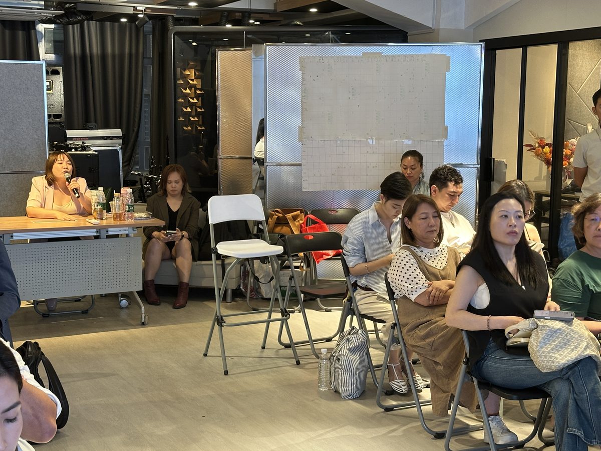 學員現場小組討論